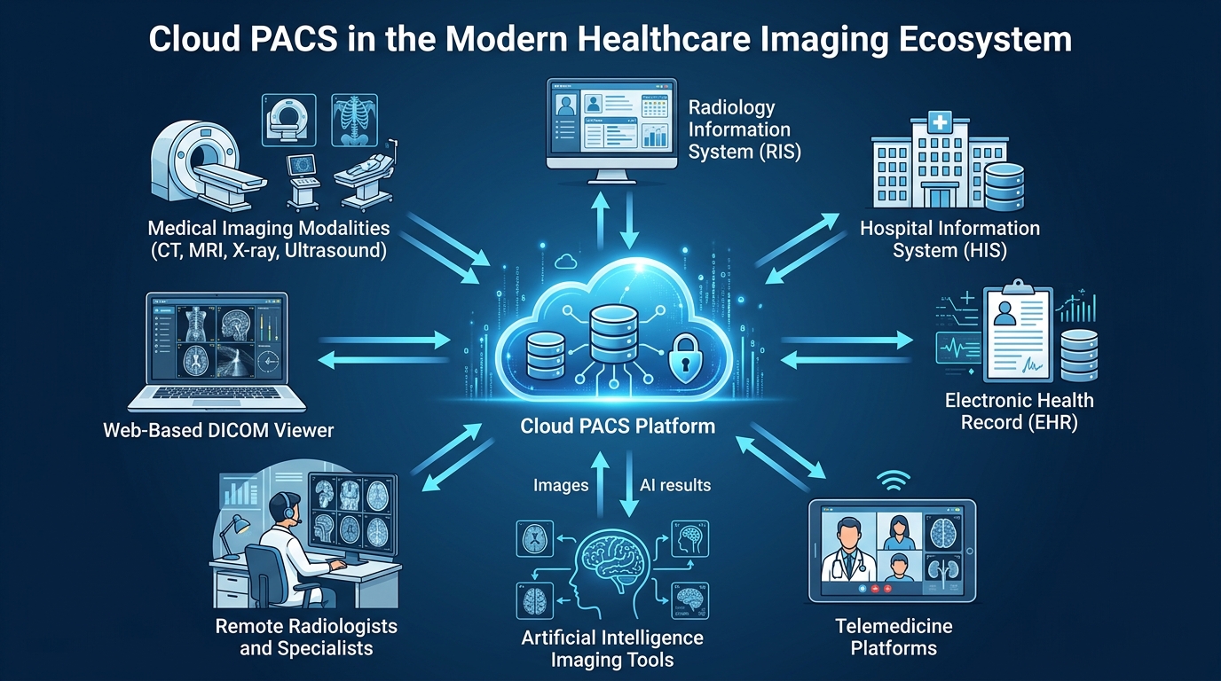How Cloud-Based PACS is Revolutionizing Telemedicine and Remote Diagnostics